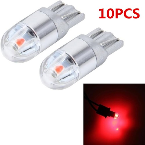 10x T10 LED Bulb W5W 3030 194 168 Parking Signal Interior Plate Day Light 12V - Picture 22 of 30