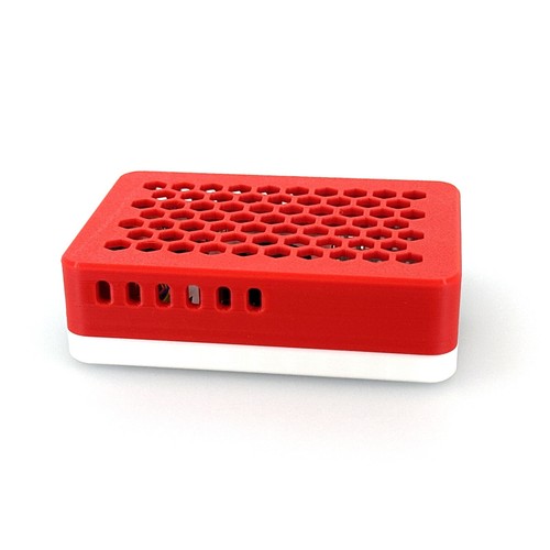 Raspberry Pi 5 Case, Custom 3D Printed with Silicone Bumper Pads, Ventilated - Picture 5 of 24
