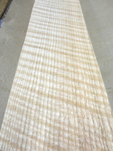 Oak Red Figured Wood Veneer 5 X 94 Raw No Backing 1 42 Thickness a Grade Ebay