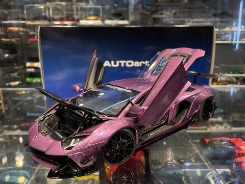 LAMBORGHINI AVENTADOR Liberty Walk LB-Works Limited Edition AUTOART 79242 1:18 - Imagen 6 de 9