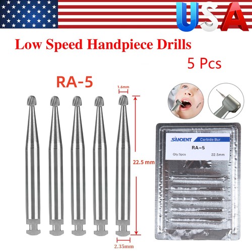 Dental Carbide Burs Tungsten Steel Drills Fit Low Speed Handpiece RA1-RA8 ns - Picture 65 of 108