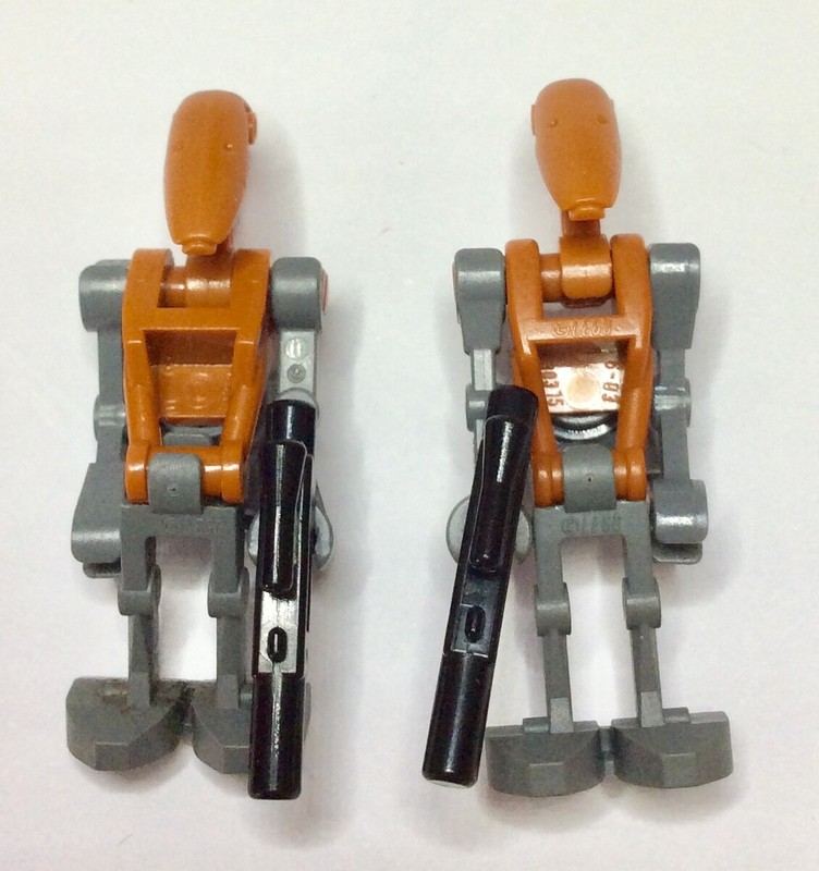 LEGO STAR WARS MINIFIGURES - Rocket Battle Droids (x2 per sale) 8016 8086 sw0228