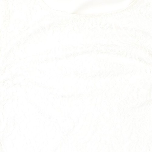 Together Women's White Tunic Blouse - Formal & Elegant - Picture 12 of 12