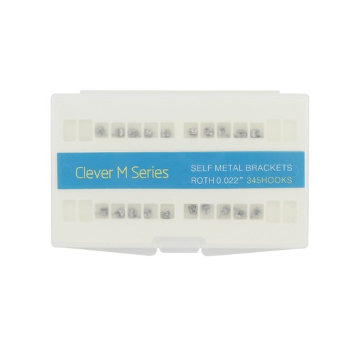 Orthodontic Self-Ligating Brackets 022 Roth GAC Style In-Ovation Braces 345 Hook - Picture 11 of 11