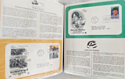 United States First Day Covers Stamps Wildflower Elvis Historical Events 1992-94 - Picture 12 of 24