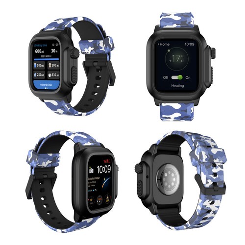Rugged Sport Band Strap + Case for Apple Watch Series 9 8 7 6 5 4 SE 40/44/45mm - Picture 54 of 54