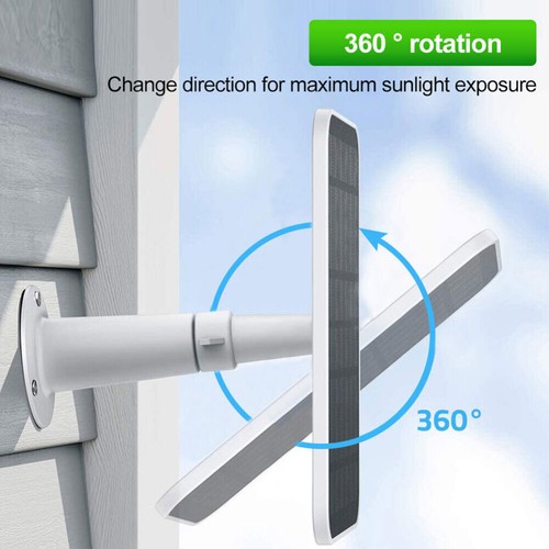Solar Panel for Ring Spotlight Camera Stick Up Cam Battery USB Type-C Charger - Picture 8 of 15