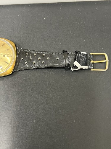 VINTAGE TISSOT SEVEN AUTOMATIC GOLD PLATED 36MM MENS WRISTWATCH - Picture 10 of 14