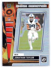 2023 Donruss Optic #CR-JT Jonathan Taylor Chain Reaction Indianapolis Colts