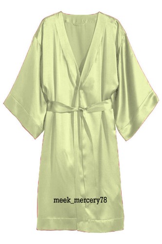 Kimono Night Dress One Peace Gown Casual Halloween Satin Night Wear Bathrobe S79 - Picture 14 of 45