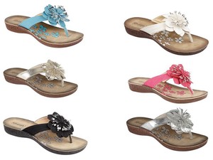 NUOVO DONNE TOE POST PRIMAVERASANDALI ESTIVI ELEGANTI FIORE SPIAGGIA VACANZA NUOVO DONNE TOE POST PRIMAVERASANDALI ESTIVI ELEGANTI FIORE SPIAGGIA VACANZA