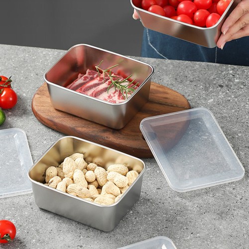 4pcs Lunch Boxes Food Boxes Fridge Sealing Boxes Food Fridge Containers New - Picture 12 of 12