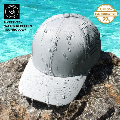 Gorra de béisbol impermeable CHOK.LIDS Hyper-TEX de malla gorra para correr transpirable rápida - Imagen 82 de 88