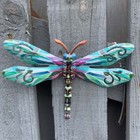 Shudehill Giftware Colourful Garden Dragonfly Ornament - Small Plaque JD201110