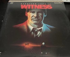Witness Laserdisc - harrison ford widescreen