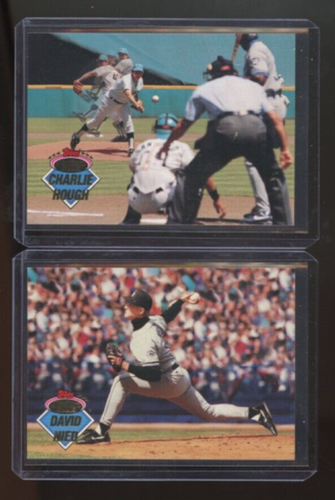 1993 Stadium Club Baseball, Erweiterungsteam Firsts 2er Set, Nied/Hough, RB3