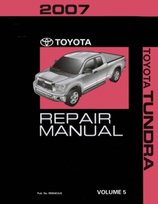 2007 tundra service manual download free 2007 tundra service manual download free