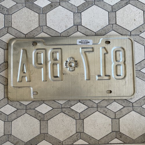 1993 New Mexico License Plate Land Of Enchantment Bernalillo 817 BPA - Picture 2 of 2