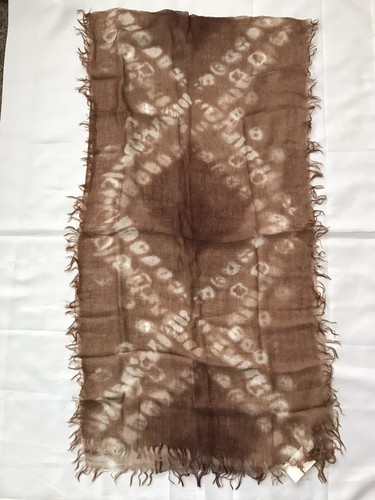 JESSICA SIMPSON SCARF, STYLE: JN681220, SIZE 80x21+FRINGE, BROWN/MULTI,  NWT  - Picture 1 of 7