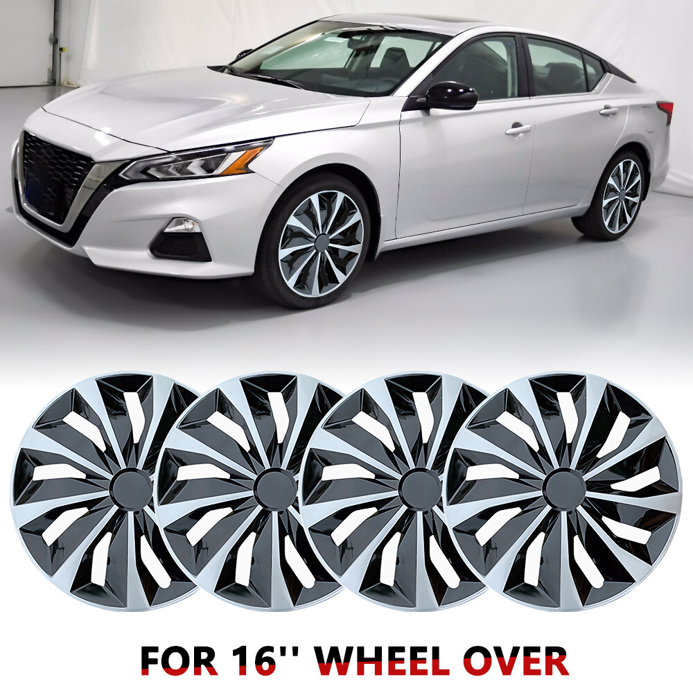 For Nissan Altima 2010-2020 Set of 4 16" Hubcaps Wheel Cover R16 Steel Wheel