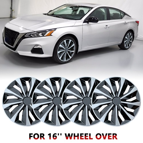 For Nissan Altima 2010-2020 Set of 4 16" Hubcaps Wheel Cover R16 Iron Wheel - Picture 1 of 9