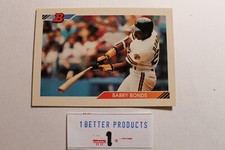 1992  Bowman #60 Barry Bonds  ⭐️ SUPER HOME RUN  ⭐️   Pirates Baseball Card *1