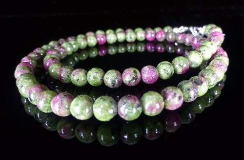 GEMSTONE Beaded NECKLACES Crystal 6mm - Picture 87 of 114