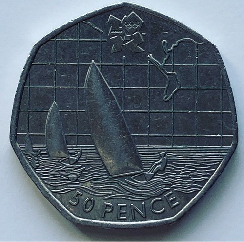 Monedas raras de 50p Olímpico Beatrix Potter Kew Isla de Man WWF Muñeco de nieve de cincuenta peniques - Imagen 35 de 250