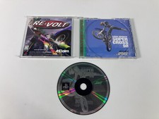 Jeremy McGrath Supercross '98 (Sony PS1, 1998) CIB Tested (BROKEN CASE)