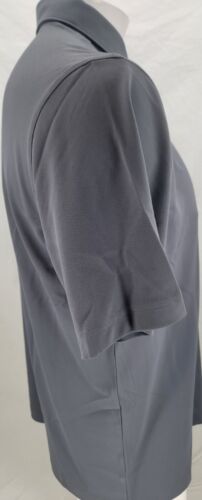 NEW US Naval Academy Midshipmen Under Armour Gray SS Golf Polo Shirt Men's L - Picture 4 of 9