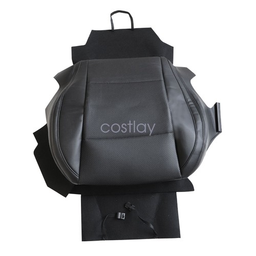 Left Hand Front Bottom Leather A/C Seat Cover Black For 2015-2019 Subaru Legacy - Picture 14 of 14