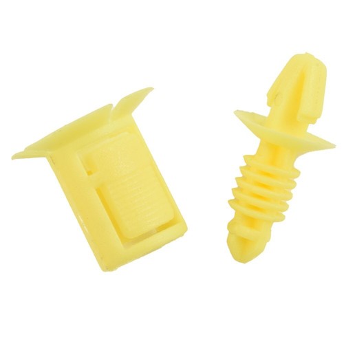 Juego de 1 clips clips 1310861 1310862 plástico W710210-S300 amarillo nuevo - Imagen 3 de 17