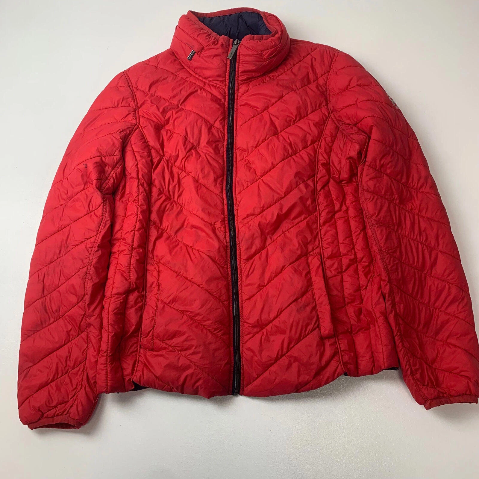 Cappotto imbottito donna MICHAEL KORS rosso medio giacca