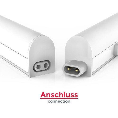 Unterbauleuchte LED 230V 4W Lichtleiste Küchen Lampe Beleuchtung Schrankleuchte - Bild 5 von 8