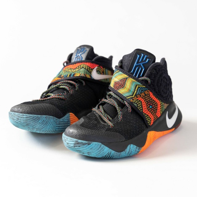 nike kyrie 2 bhm multicolor basketball shoes
