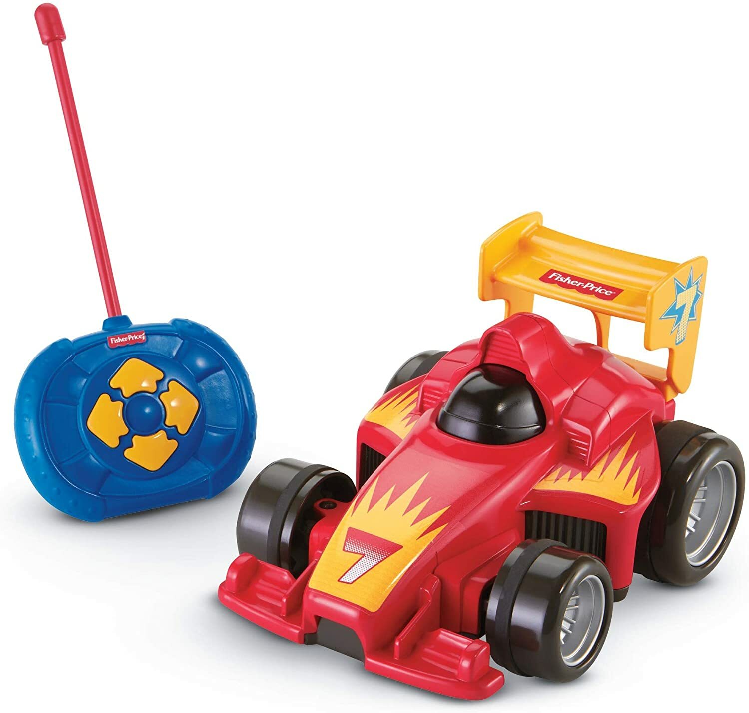 Модель Fisher Price GVY94 Fernlenkflitzer Ferngesteuertes Auto Motorikspielzeug Вращается