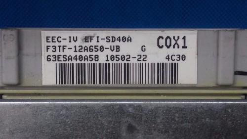 REBUILT PROGRAMMED PLUG & PLAY 93 Ford F150 4.9 TRUCK ECU ECM PCM MODULE COX1 - Picture 7 of 12