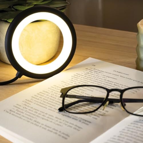 BILY Lampe de Lecture Portable LED, Prise USB, avec 3 Modes d'éclairage, pour PC - Photo 2/7