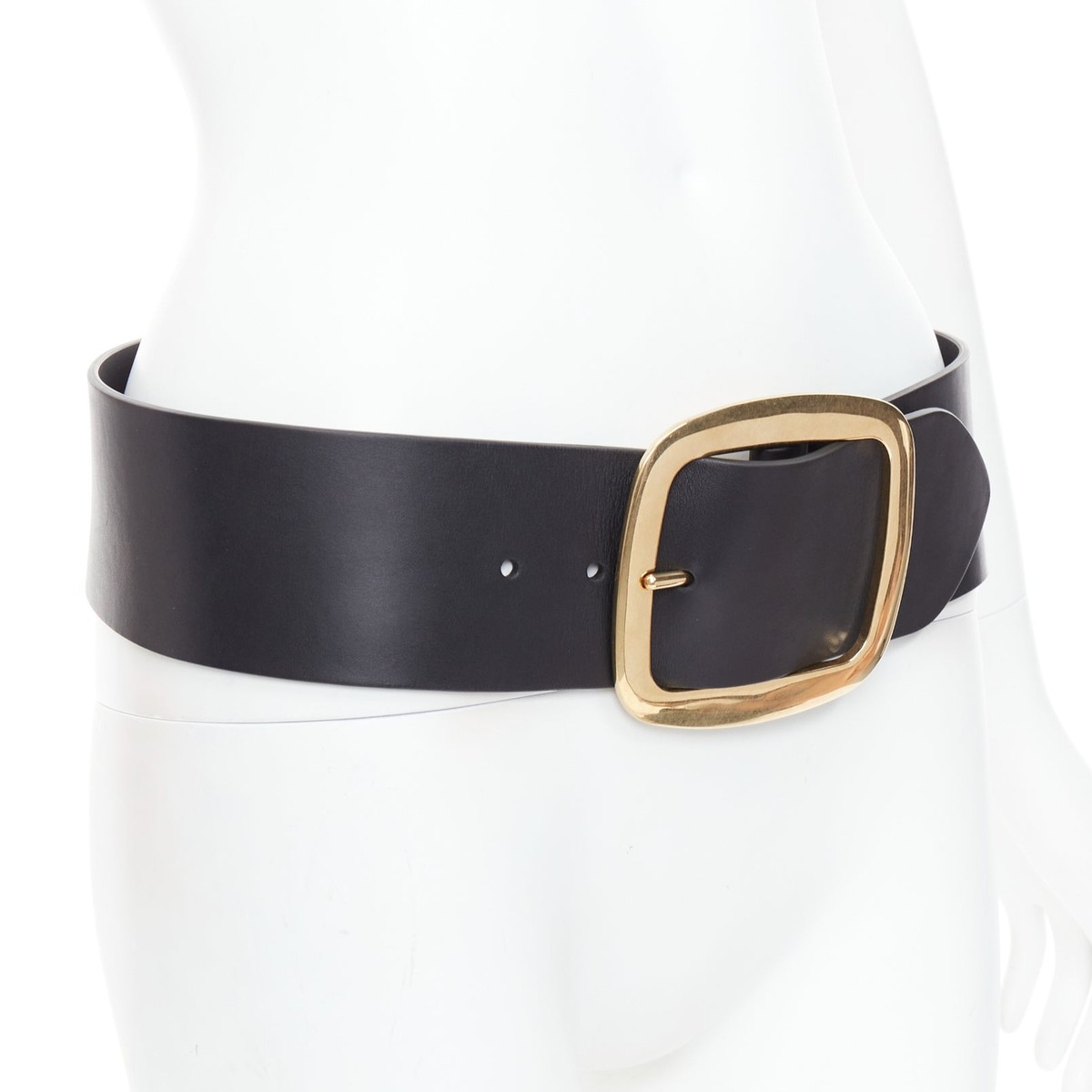 CELINE ベルト　レザー　PHOEBE PHILO Celine by Phoebe Philo - Black Women Casual Belt | JHROP
