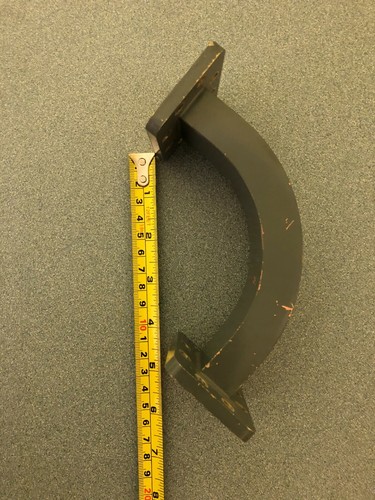 ANDREW E BEND 90 DEGREE, WR137,CPR137F, 5.850-8.200 GHZ VSWR 1.05 GRAY WAVEGUIDE - Picture 5 of 8