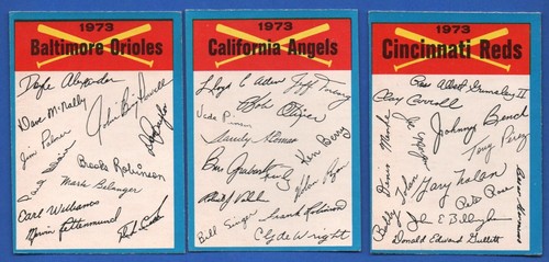 1973 OPC O PEE CHEE BASEBALL CARD ERROR VARIATION 529-660 & CHECKLIST SEE LIST - Picture 312 of 357