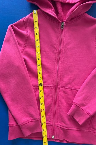 Hanna Andersson 130 Girls 8 Bright Basics Hoodie & Shorts Outfit WORN ONCE - Picture 13 of 16