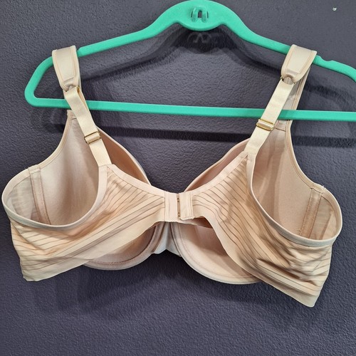 ThirdLove 42C Seamless Stripe Full Coverage 24/7 underwire nude bra - Picture 3 of 4