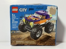 LEGO City #60251 Monster Truck 55 pcs *Retired 2021* New Sealed Box Damaged