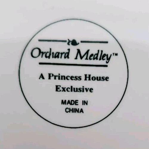 Princess House Orchard Medley bedeckt Butterwanne Schale #242 in Box *ohne Streuer* - Bild 7 von 11