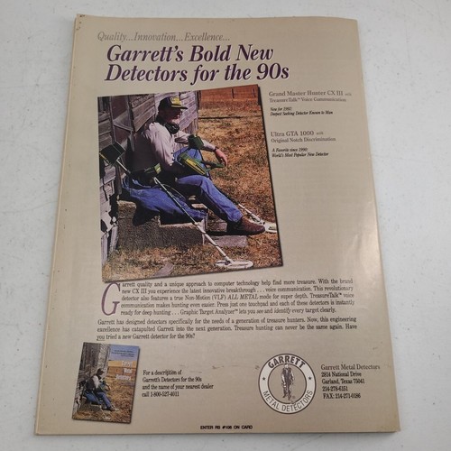 Treasure Magazine October 1992 Metal Detecting England Whites Eagle Spectrum - Picture 7 of 7