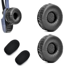 3 Pair Replacement Leather Ear Pad Cushion for VXi Blue Parrot B250-XT Headset