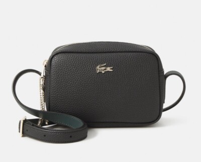 LACOSTE SCHULTERTASCHE CROSSOVER BAG SCHWARZ (NF4954YT) - NEU MIT ETIKETT