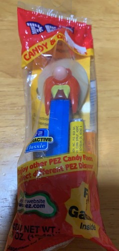 1995 VINTAGE PEZ LOONEY TUNES YOSEMITE SAM w/Blue Stem 5.9 SLOVENIA - MIP - Picture 2 of 2