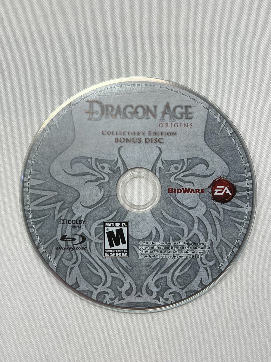 LOT OF 2 PLAYSTATION 3 PS3 GAMES: DRAGON AGE ORIGINS COLLECT